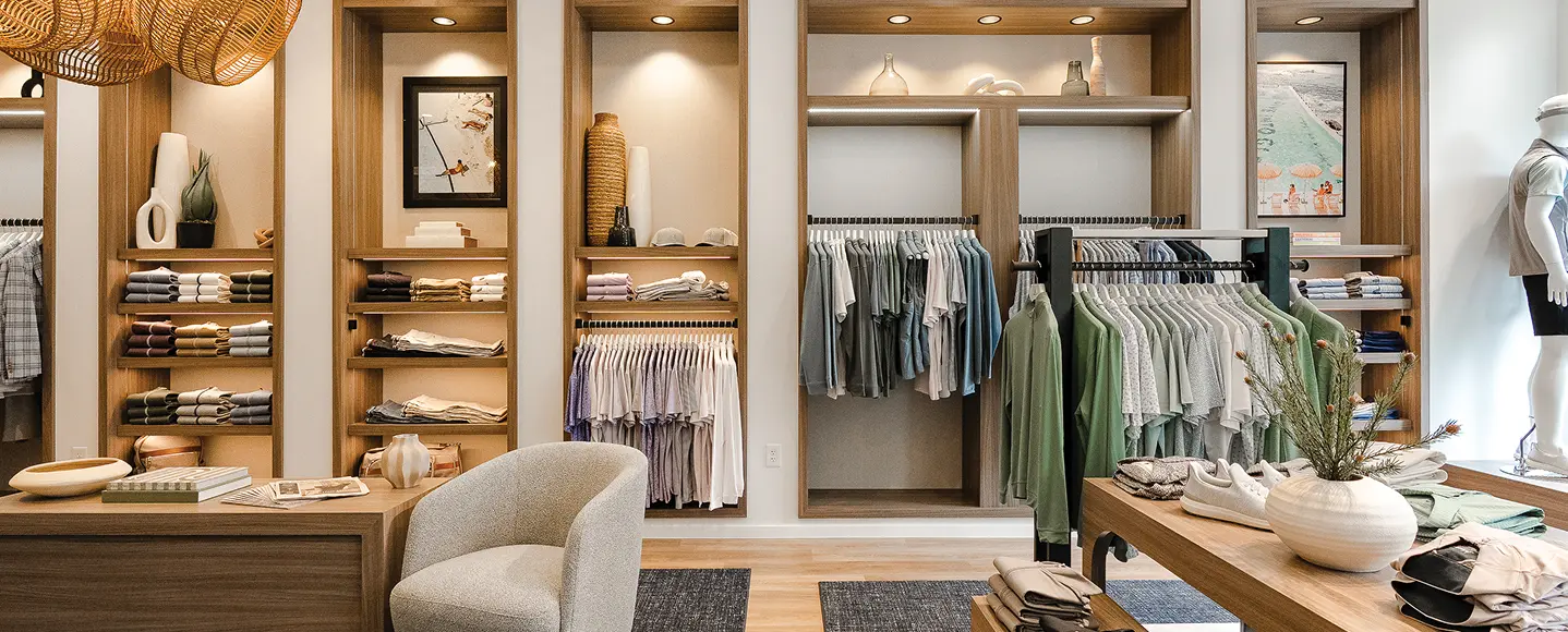 From Bondi to the Boutique: How Johnnie-O Styled Its Retail Space with Oblong Shop Wall Art