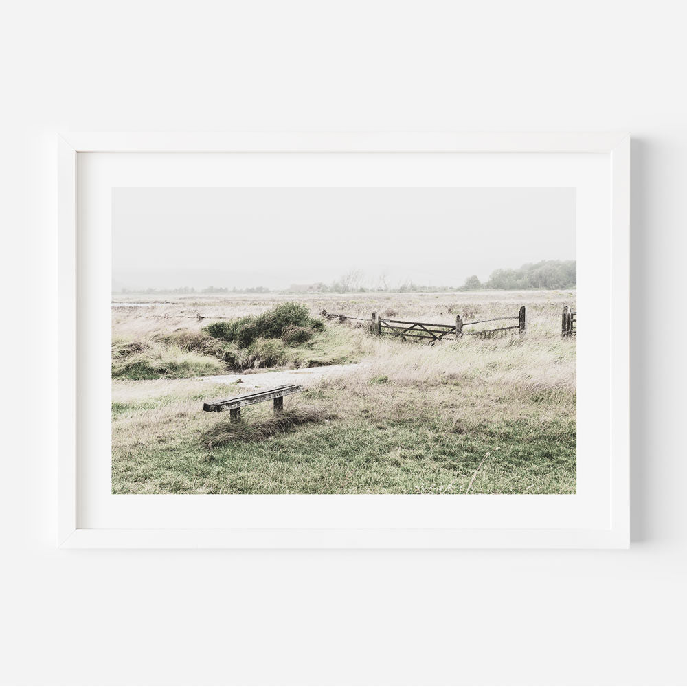 East Sussex Farm Art Print