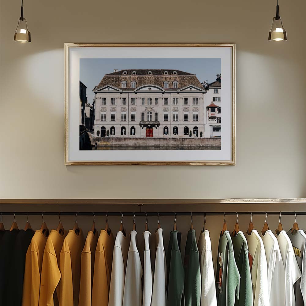 ROSE & BORN Zurich Art Print