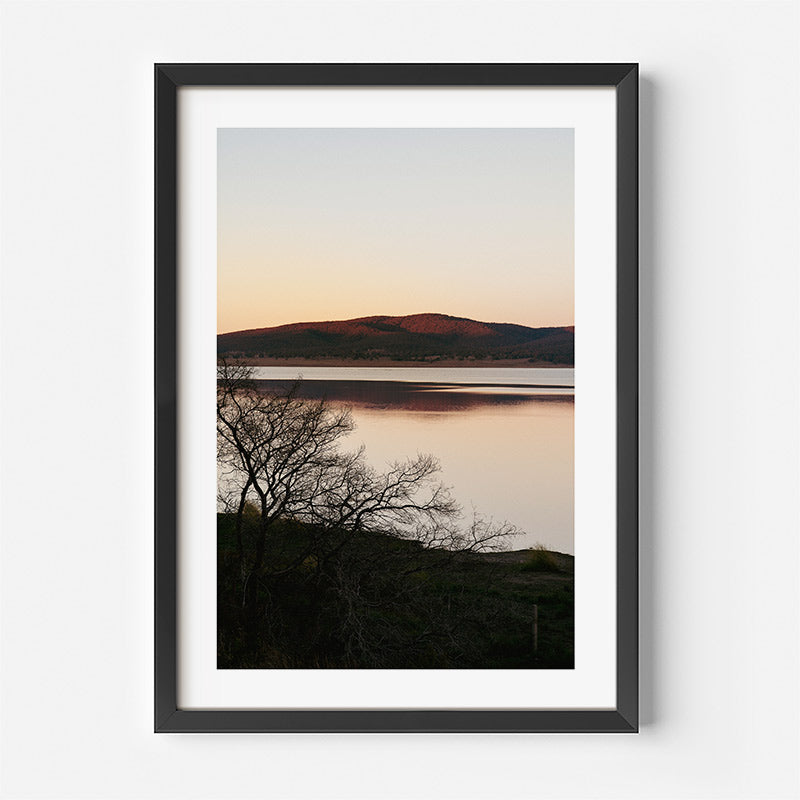 Last Light Over Lake George Art Print