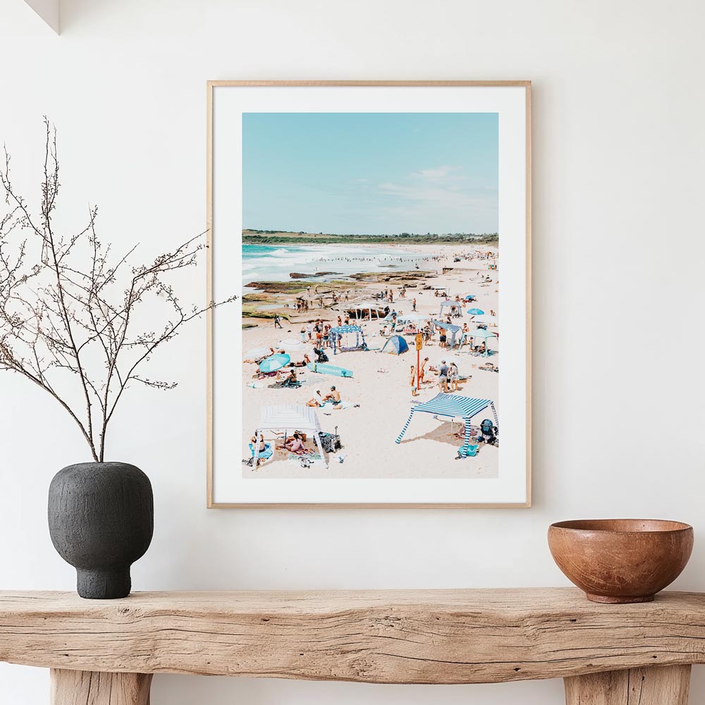 Maroubra Summer Vibe Art Print