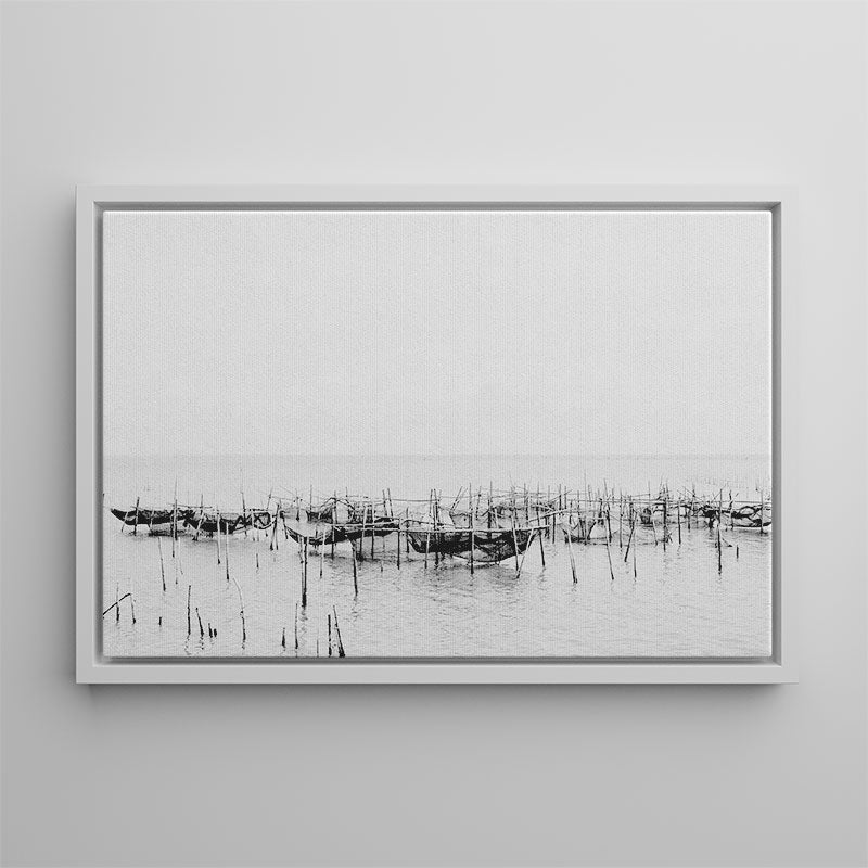 BW Kor Yor Thailand Canvas Art