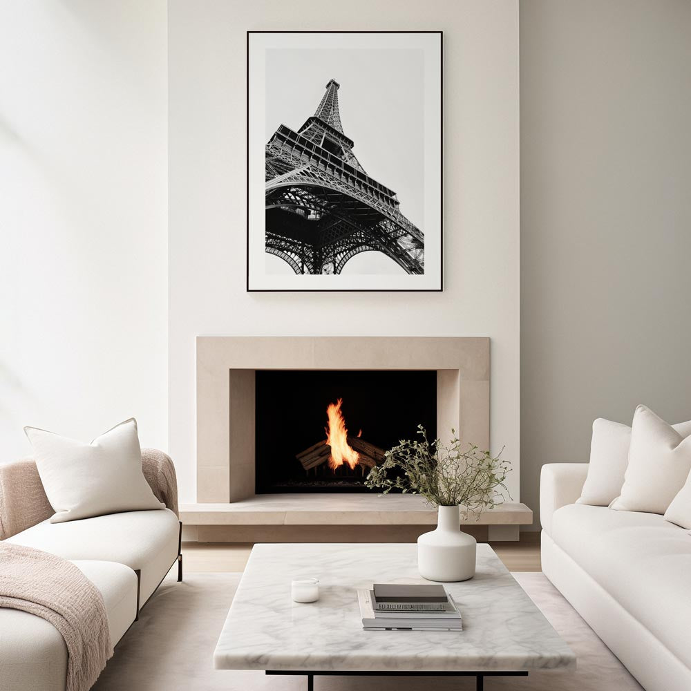 BW Under the Giant Art Print