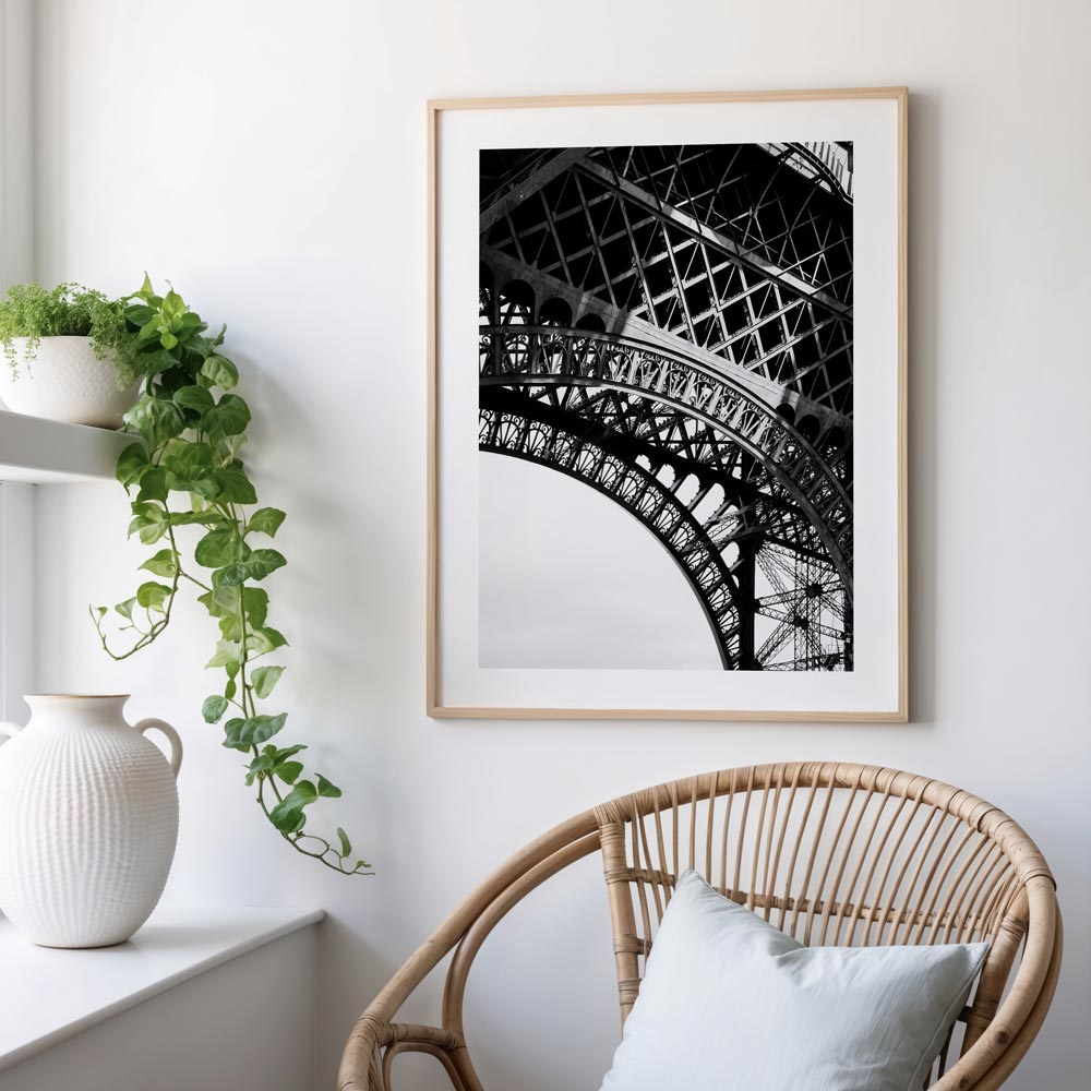 BW Arc of Ascent Art Print