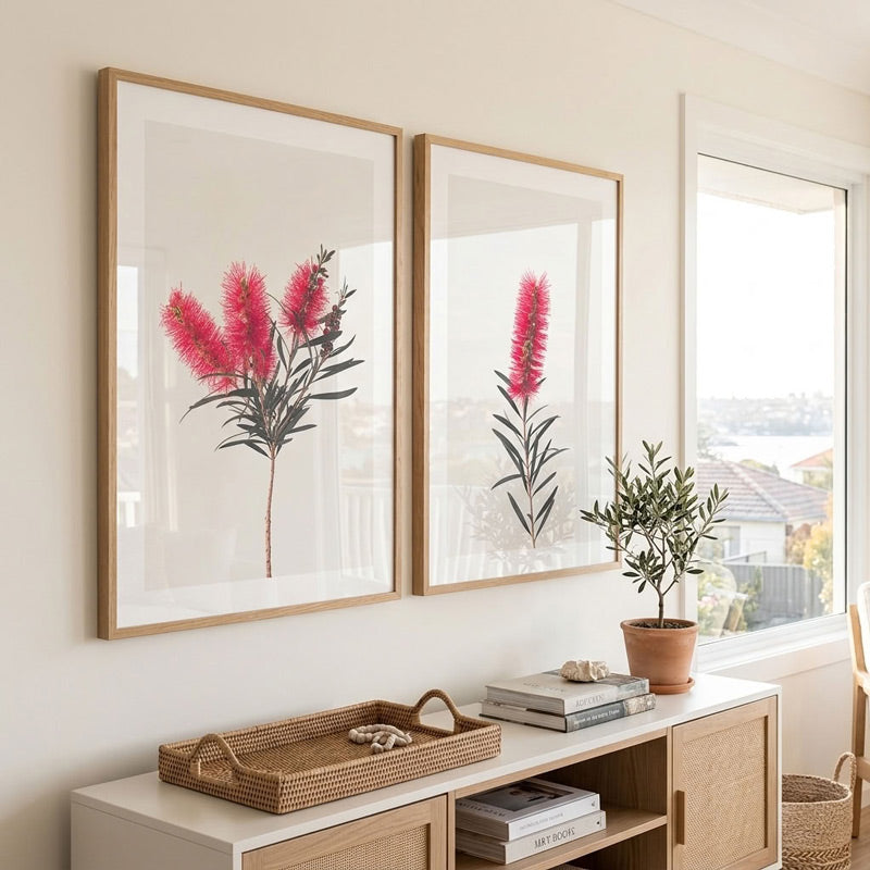 Bottle Brush Flowers Fine Art