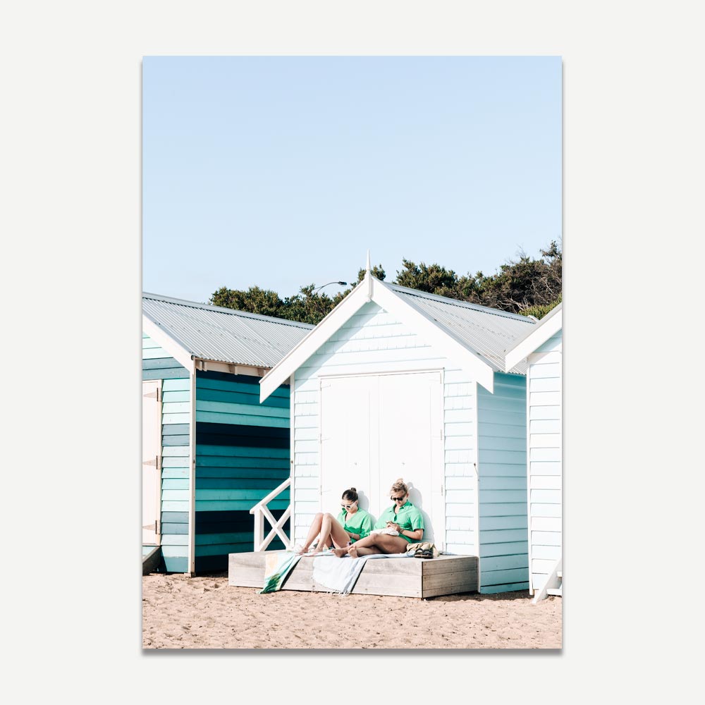 Set of 2 Art Prints - Box 58C & Brighton Bathers