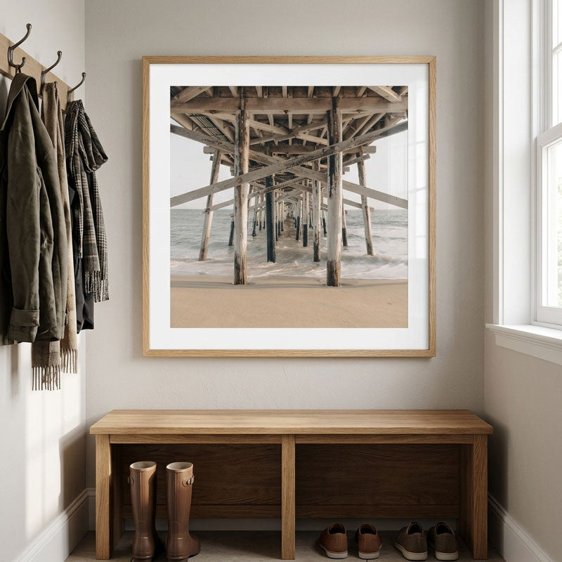 Under the Pier SQ Art Print