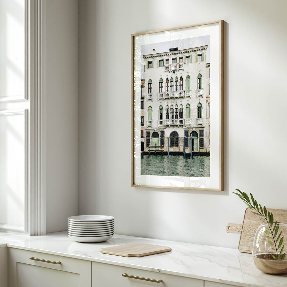 Venice, Italy: Casa Verde captured in stunning detail - Ideal for canvas prints and fine arts.