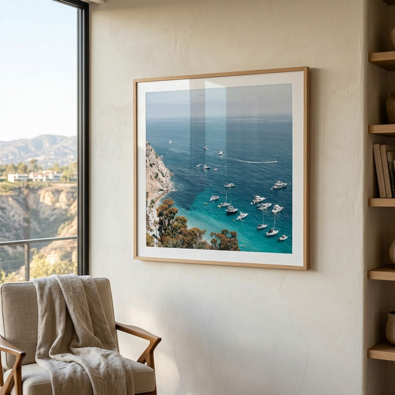 Catalina California SQ II Art Print