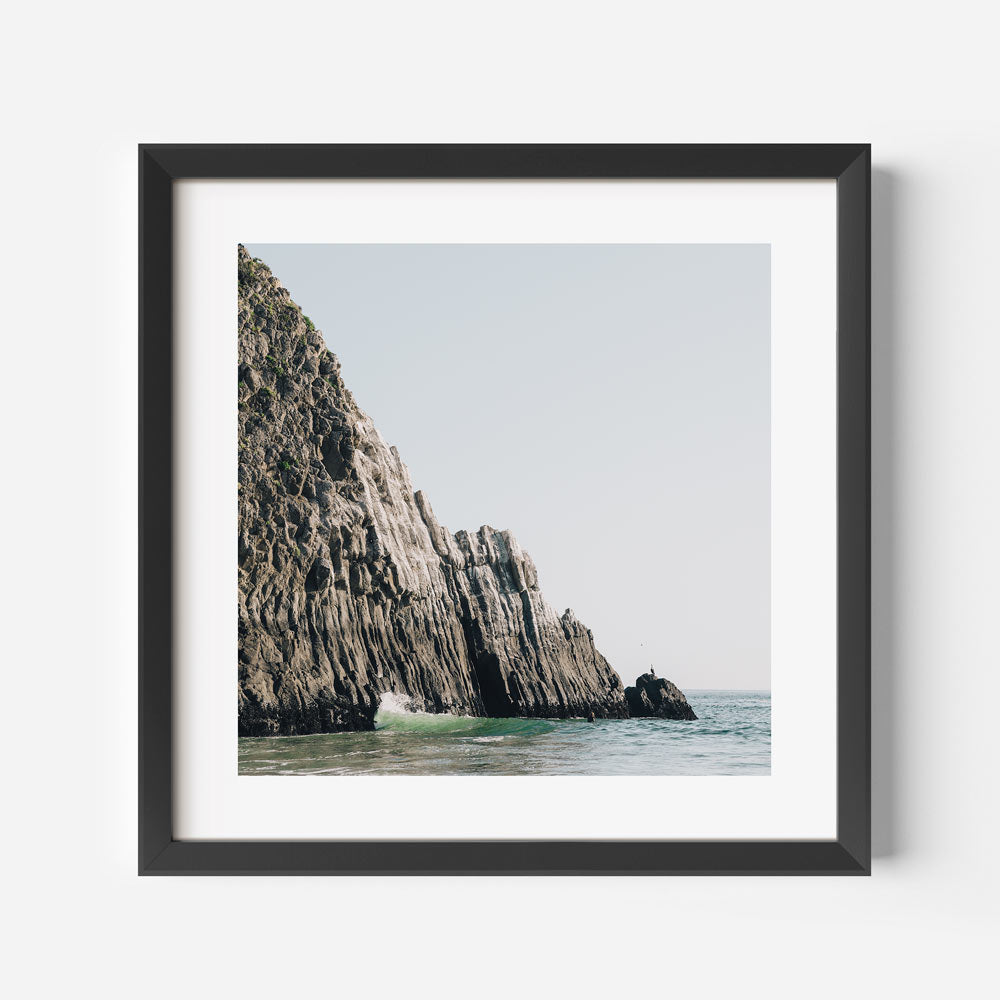 Pelican Cliff California Art Print