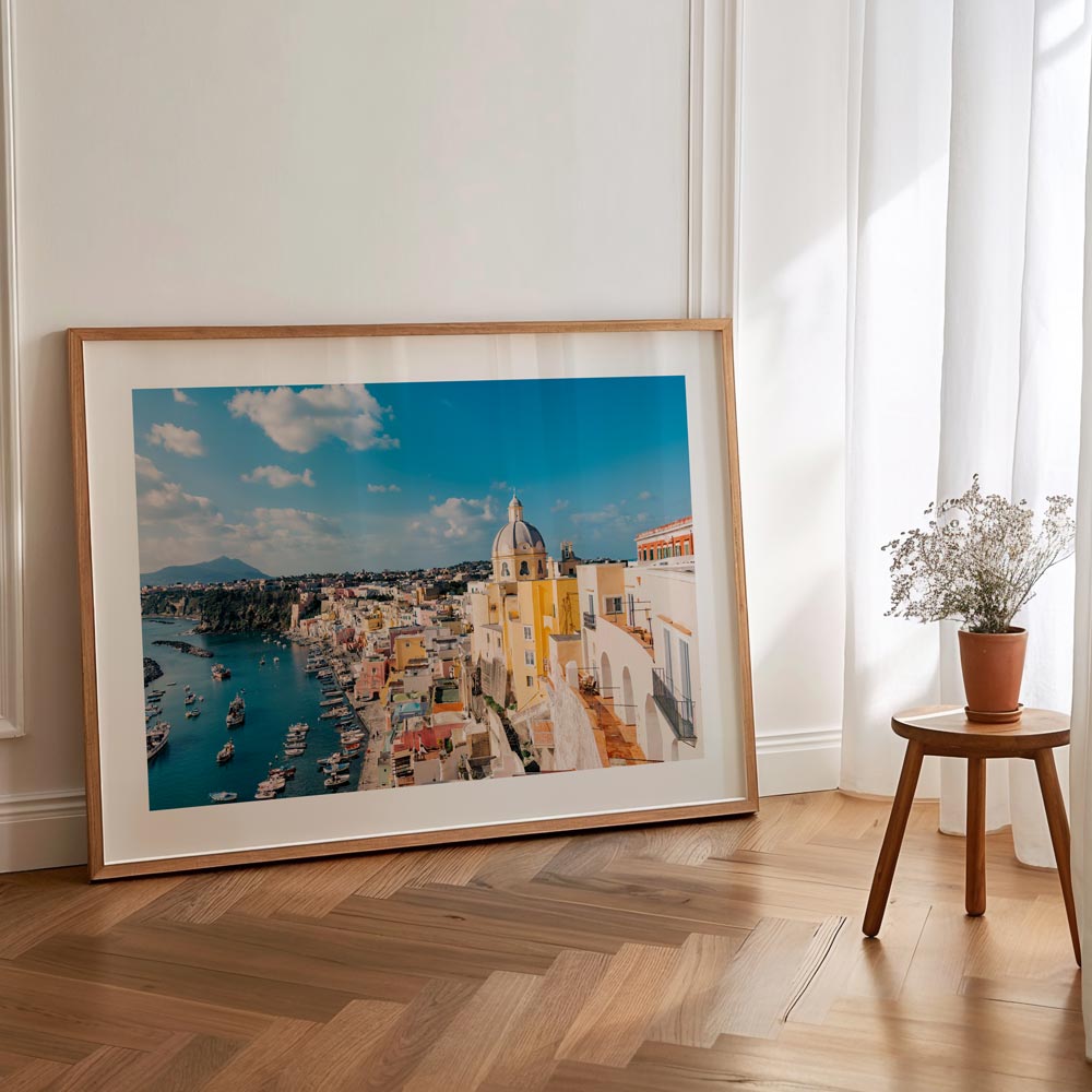 Marina Corricella View Art Print