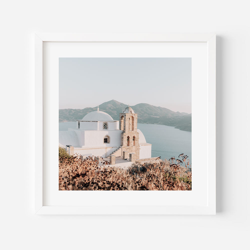 Church on the Hill Art Print
