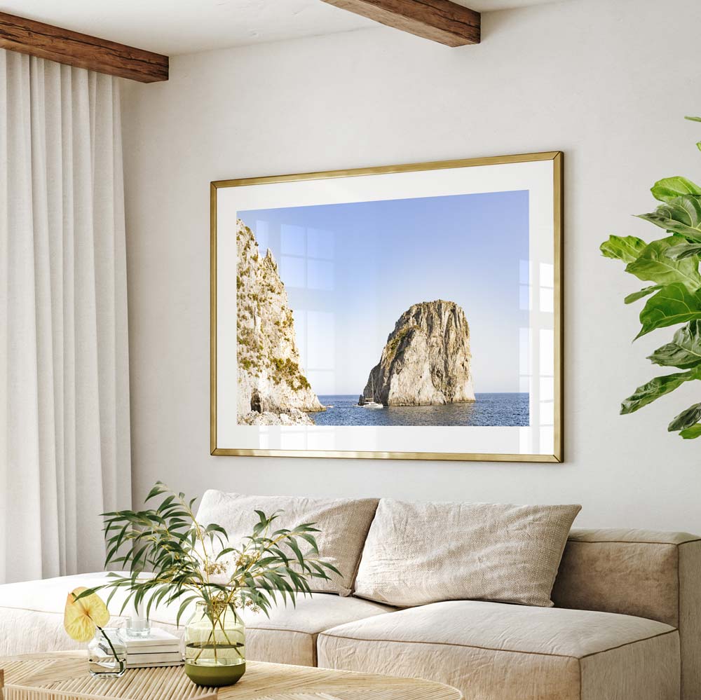 Faraglioni Capri Art Print