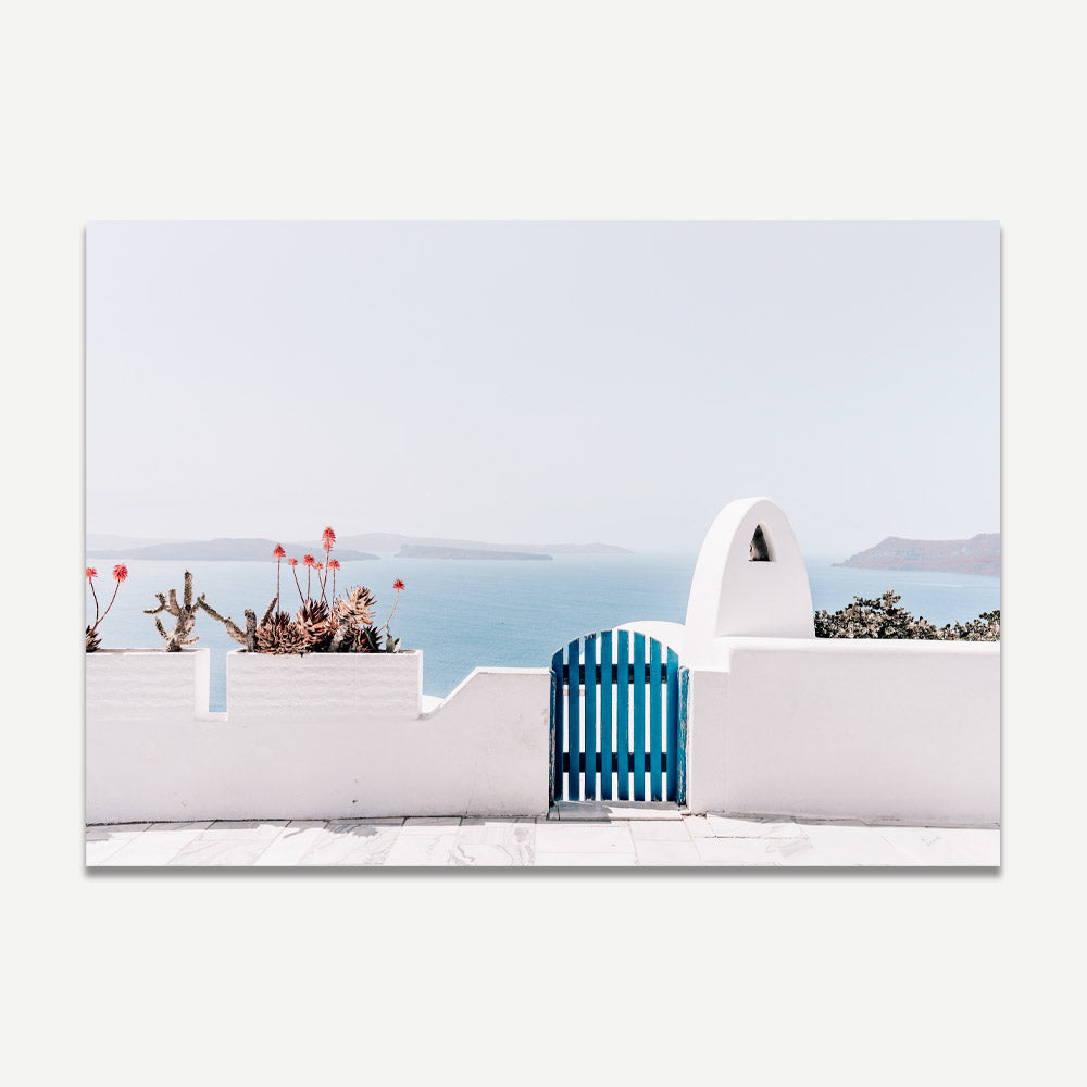 Oia Feels Santorini Art Print