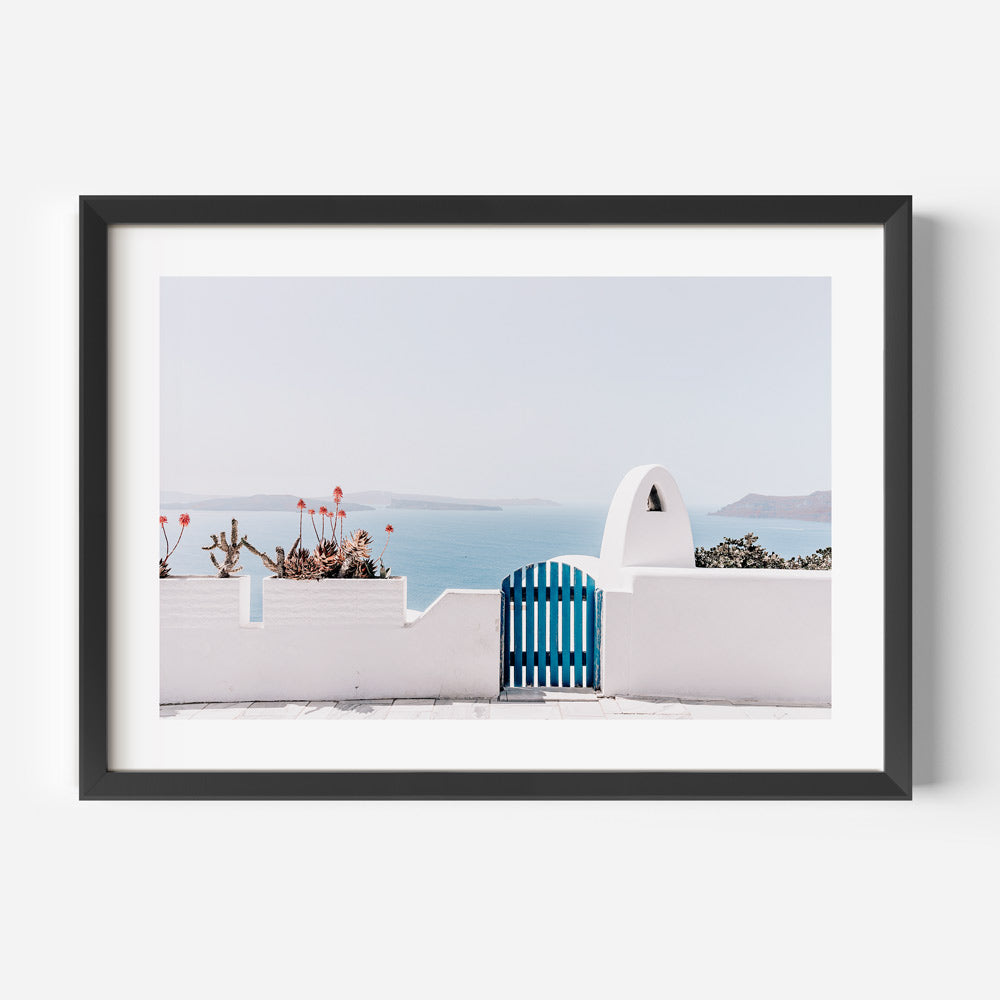 Oia Feels Santorini Art Print