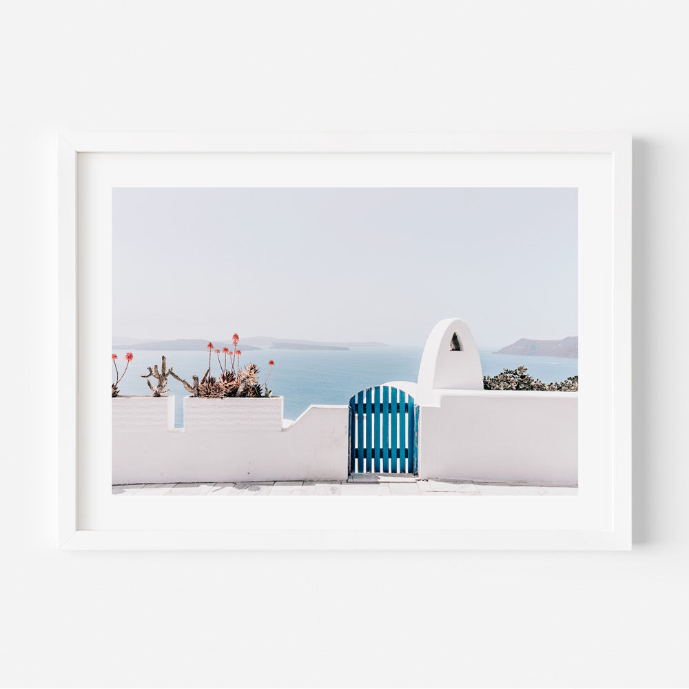 Oia Feels Santorini Art Print
