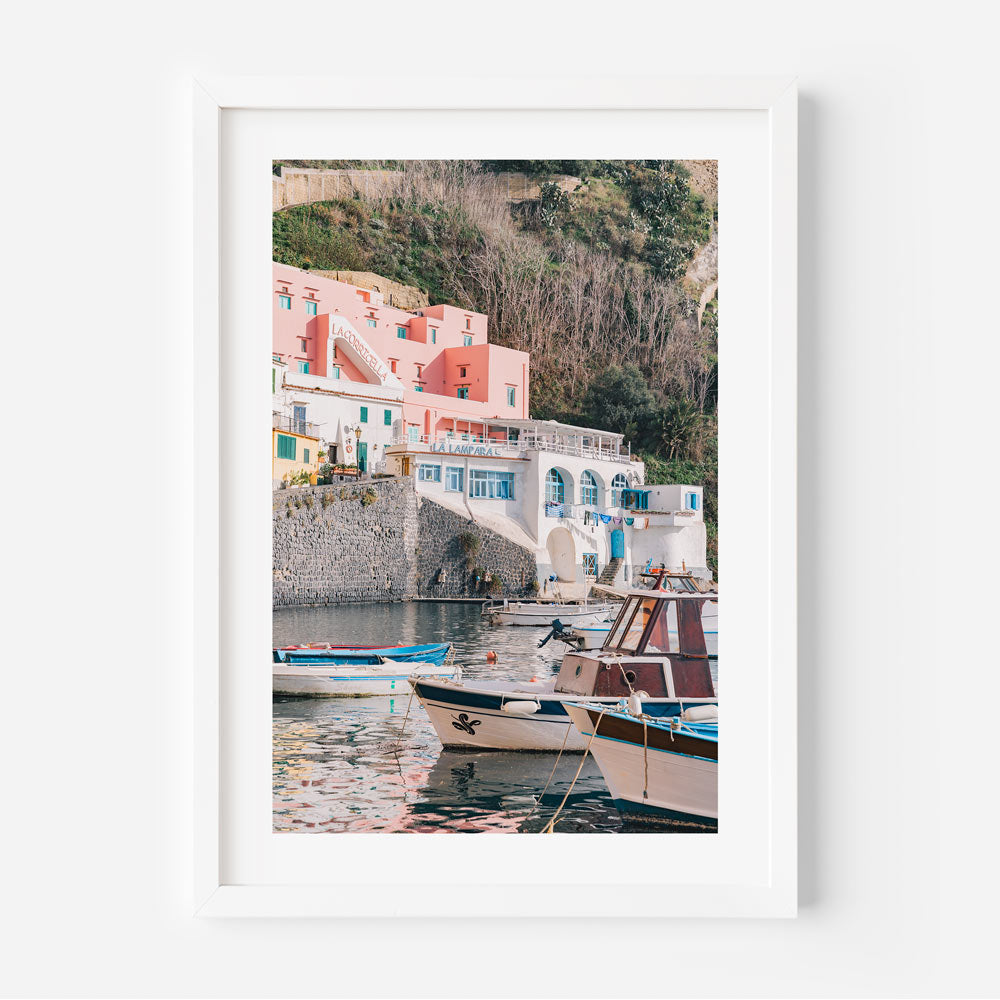 Due Restoranti Procida Art Print