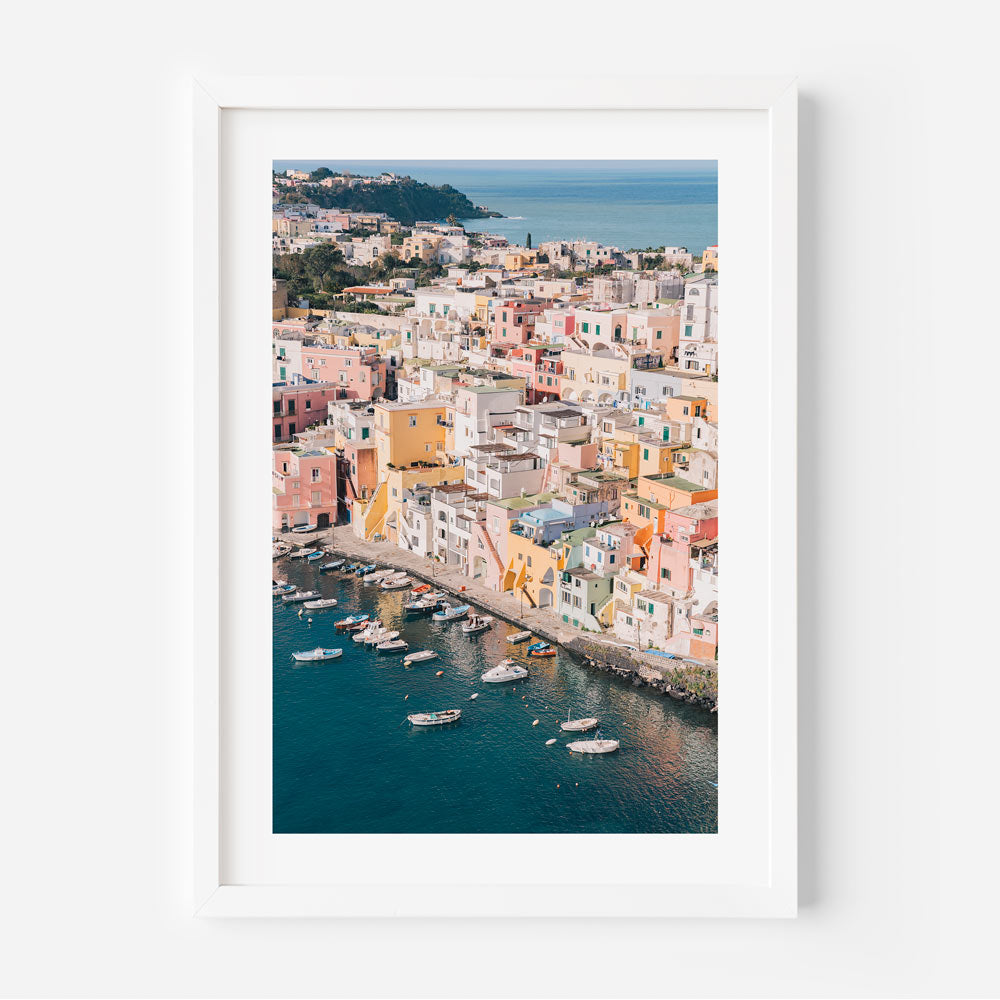 Procida Town Art Print