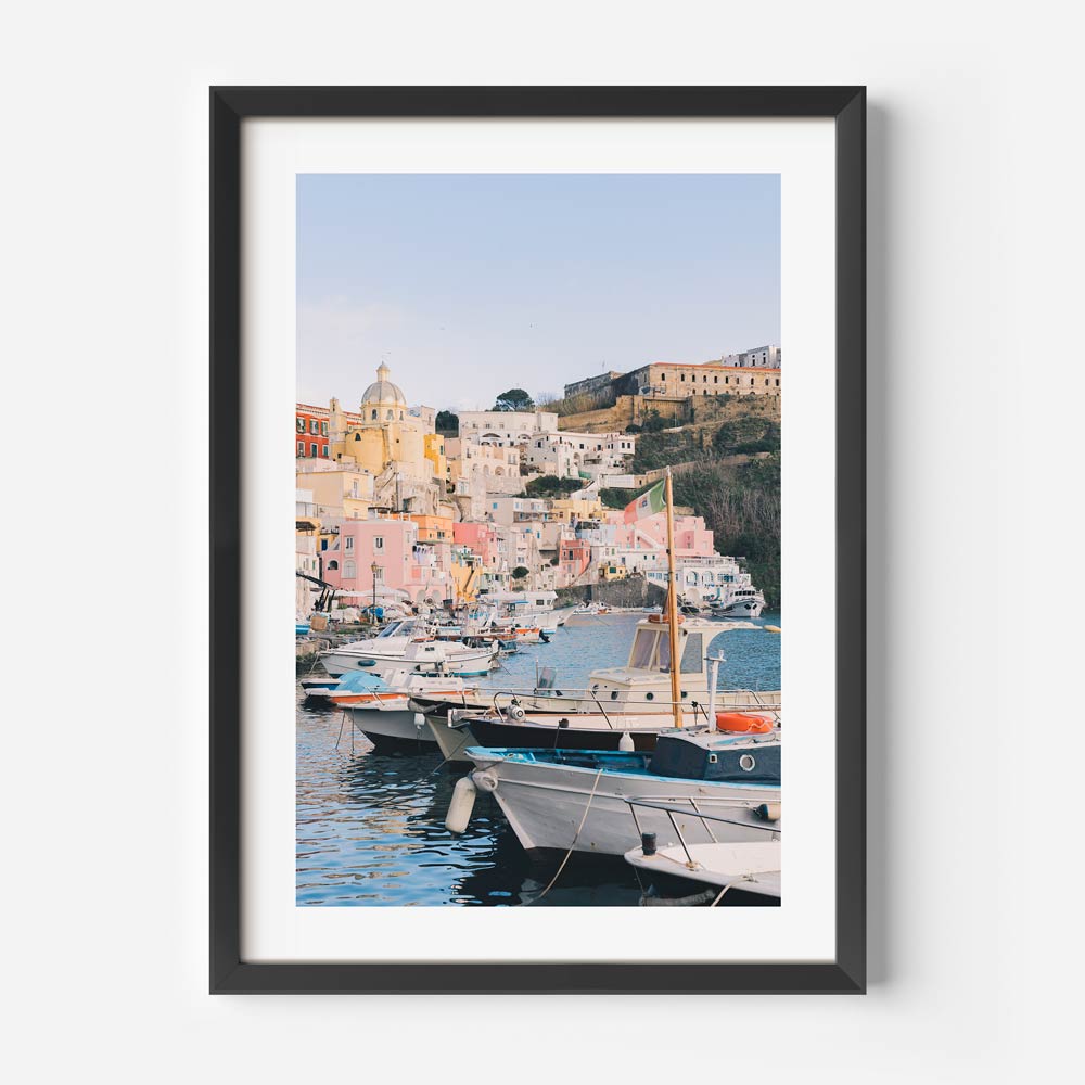Corricella Marina Art Print