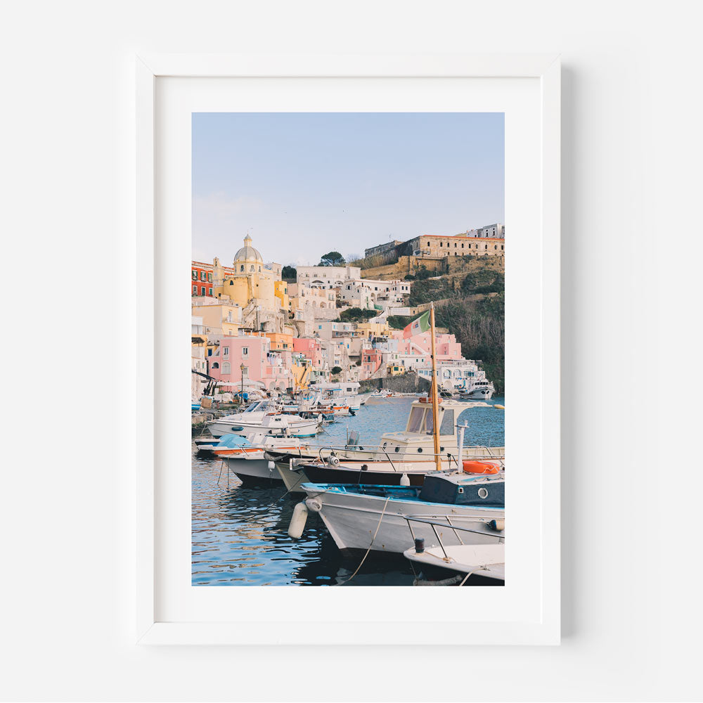 Corricella Marina Art Print