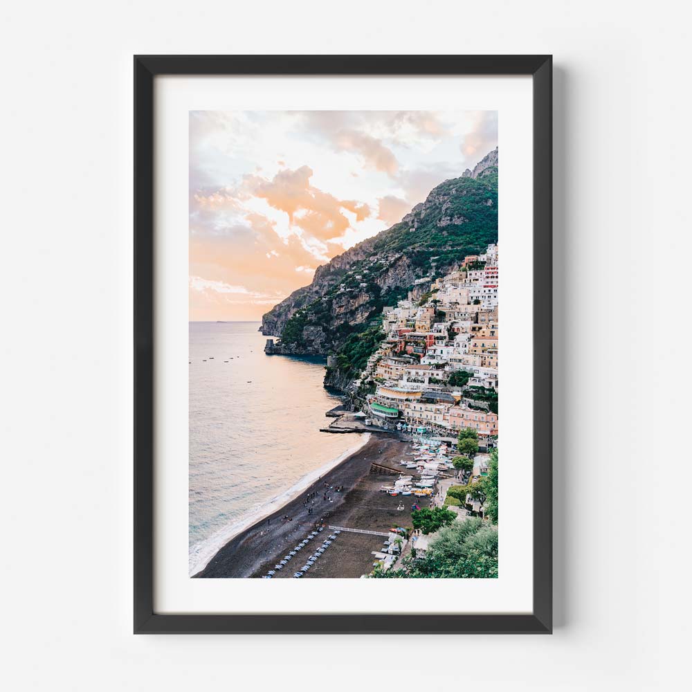 Positano Post Storm Art Print