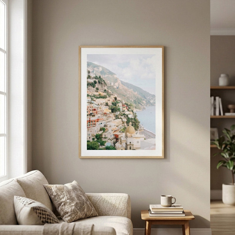 Dome of Positano Art Print