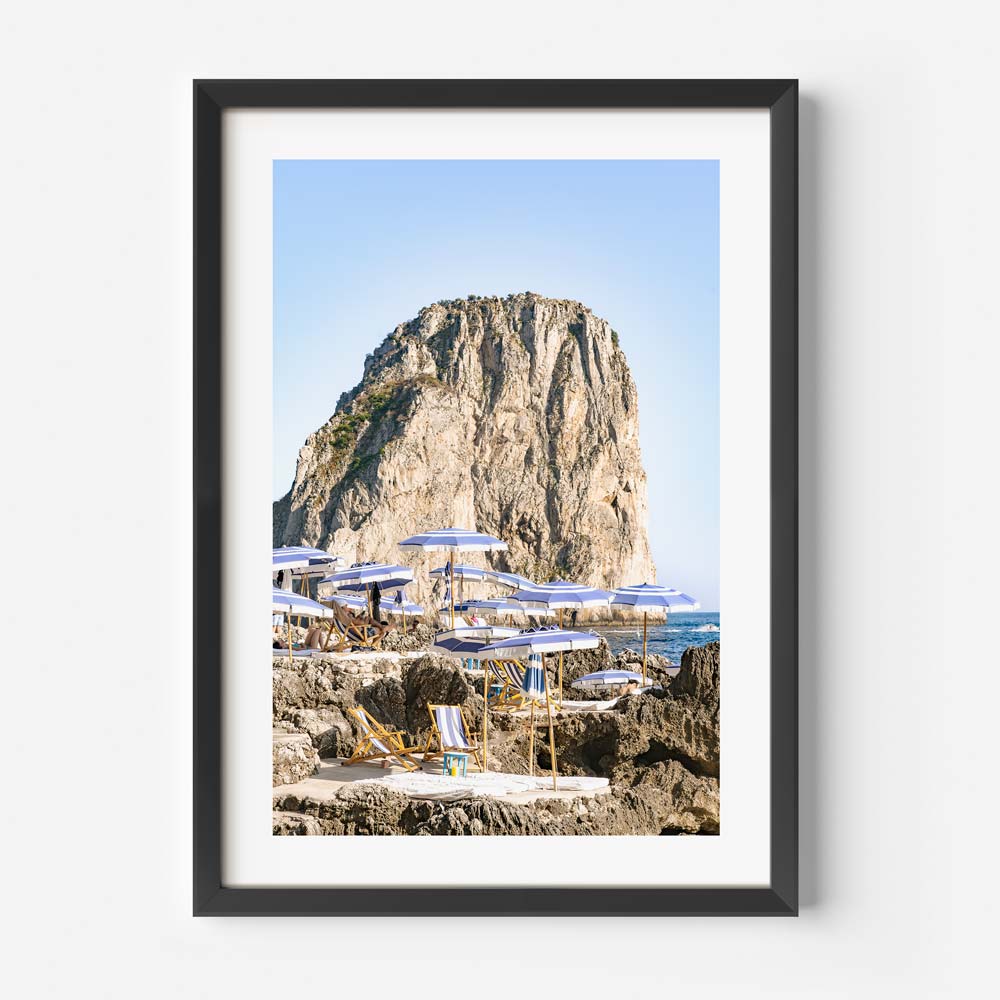 Summer Vibes in Capri Art Print