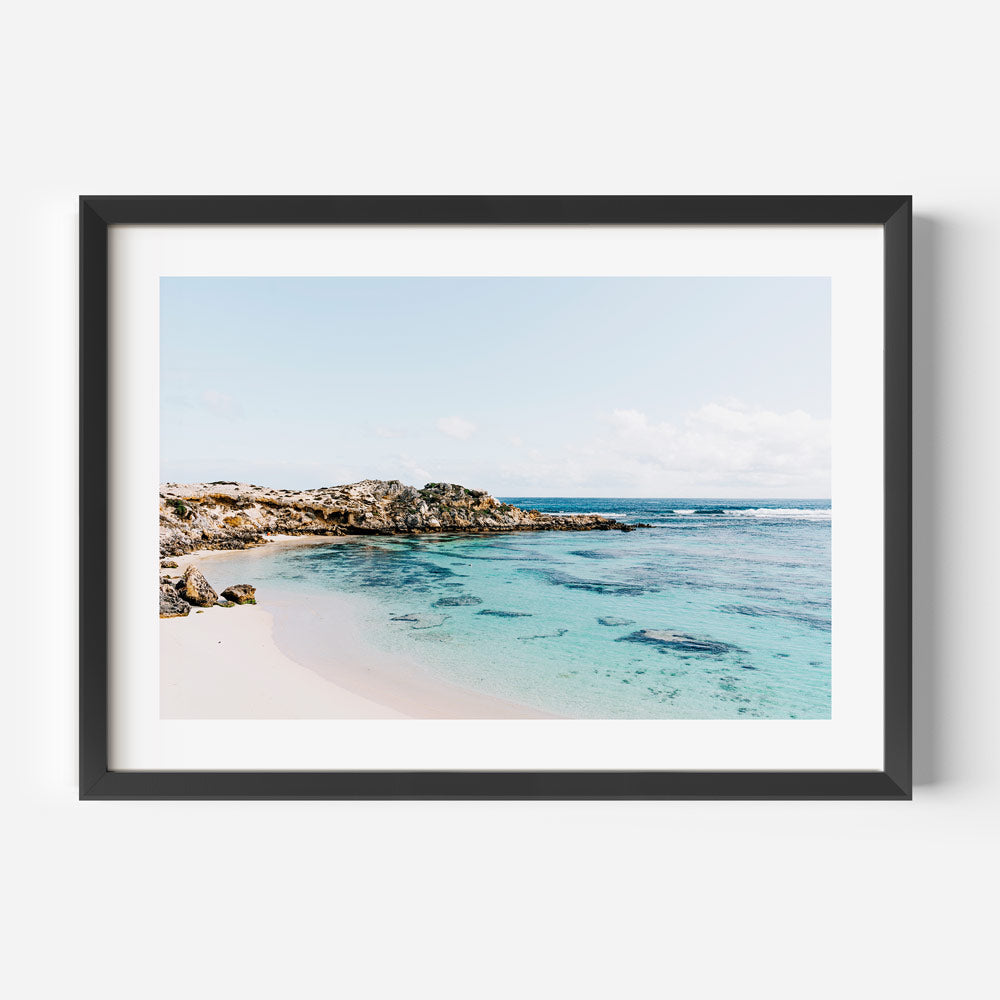 Salmon Bay Rotto Art Print