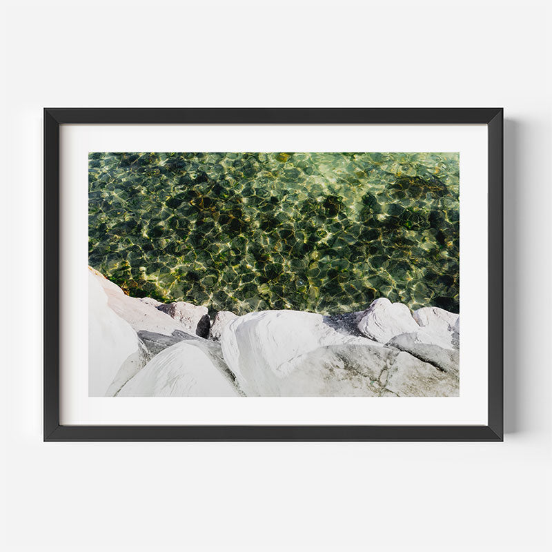Rock Pool Art Print