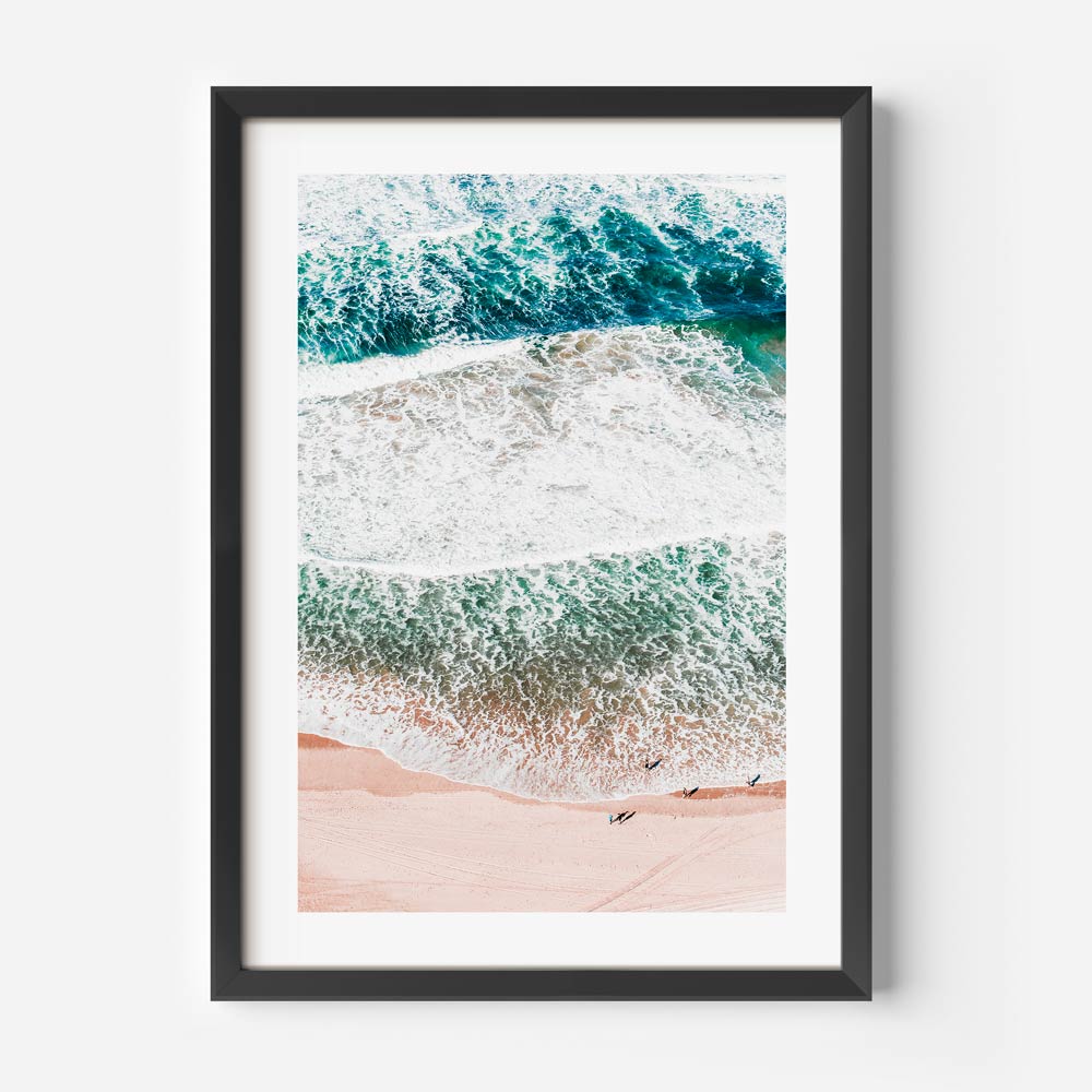 Photography print of Australian beaches for modern art lovers.