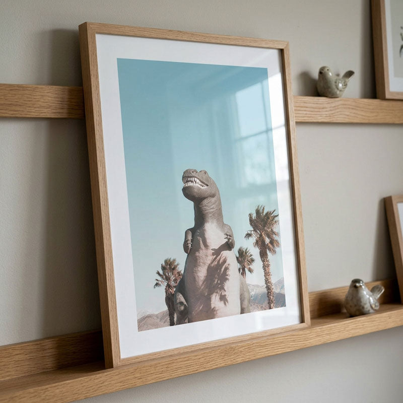 T Rex Palms Art Print