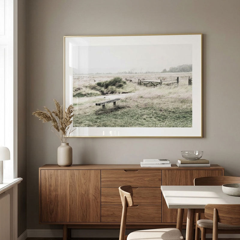 East Sussex Farm Art Print