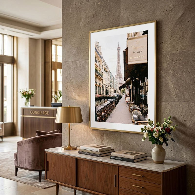 Chez Raffaele Paris Art Print