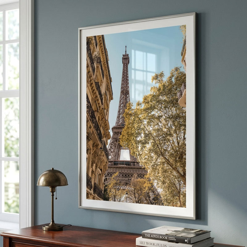 Paris en Or Art Print