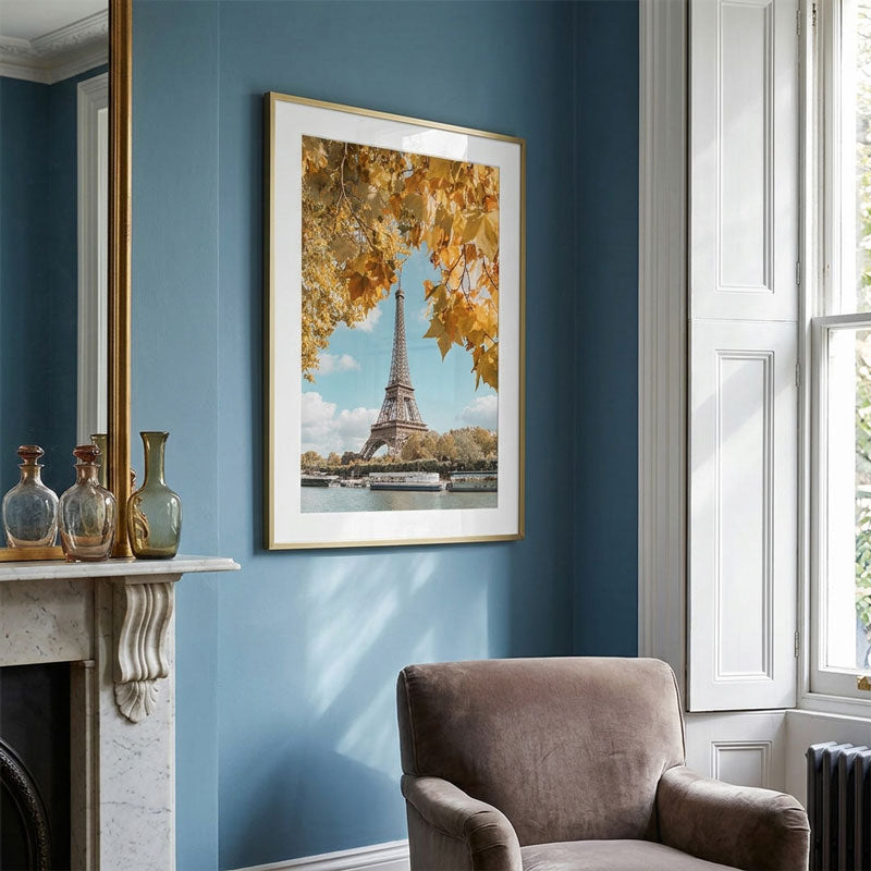La Saison Dorée Paris Art Print
