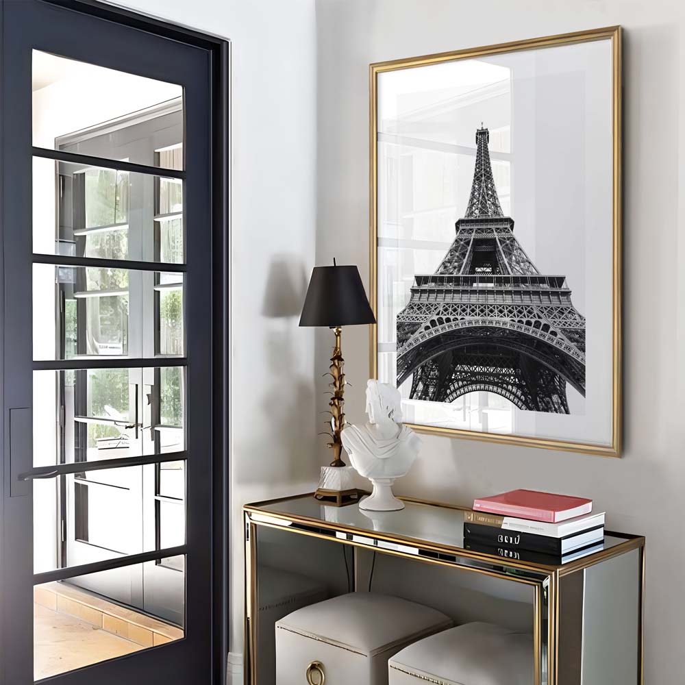 La Tour Eiffel BW Art Print