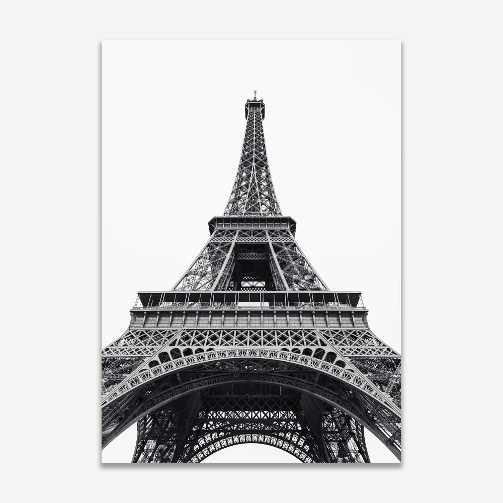 La Tour Eiffel BW Art Print