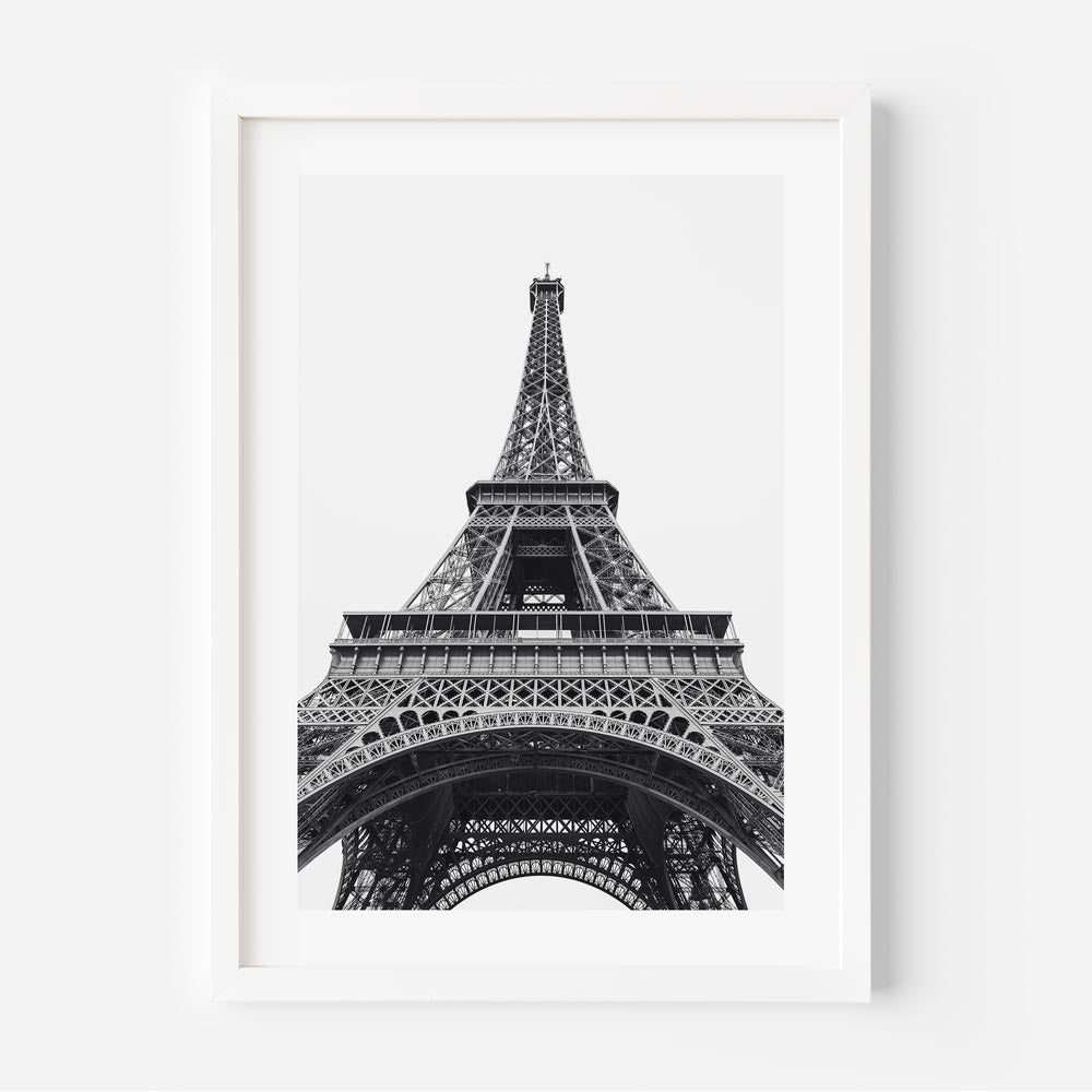 La Tour Eiffel BW Art Print