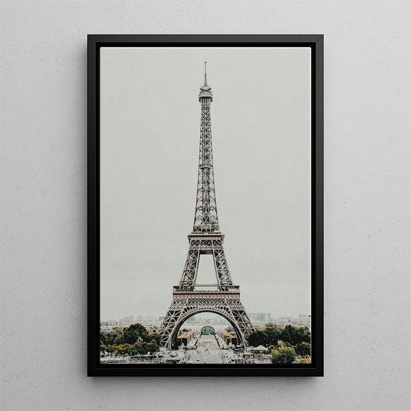 Bonjour Paris Canvas Art