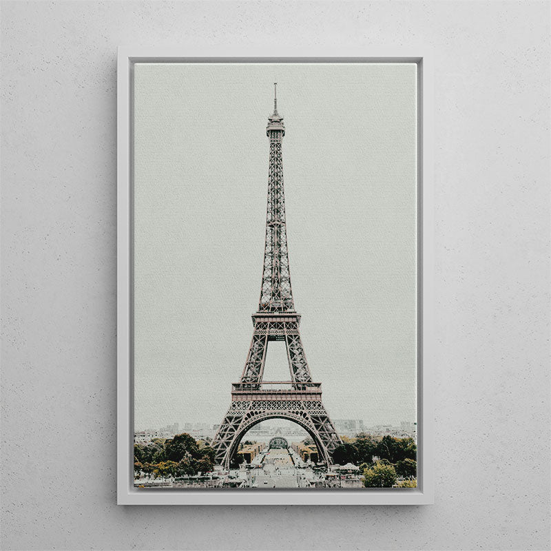 Bonjour Paris Canvas Art