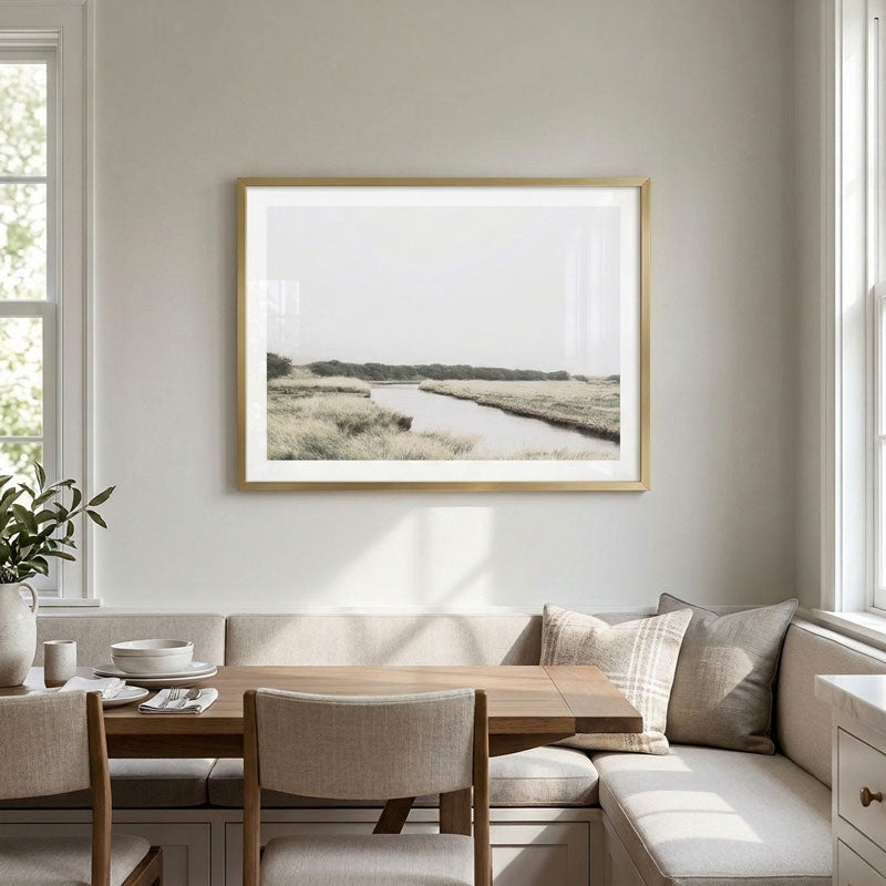 Countryside Wetland Art Print