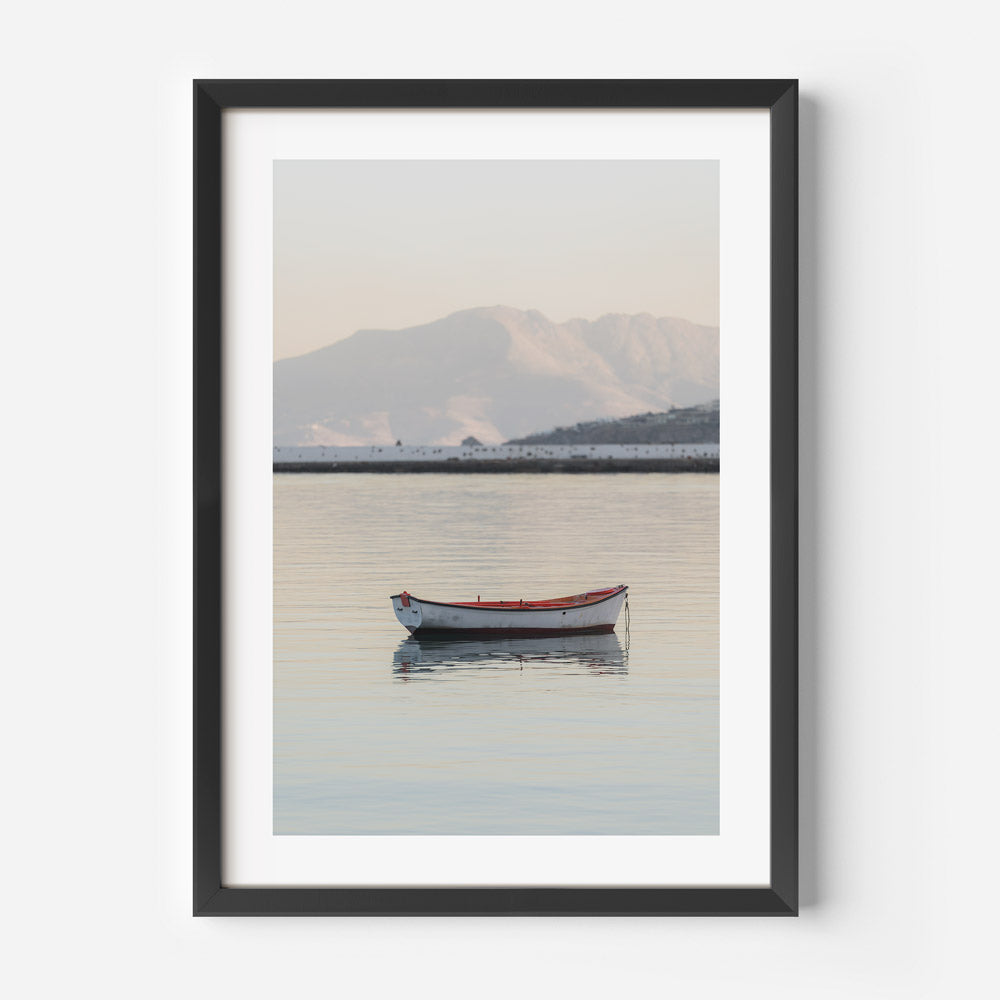 Solo Boat Art Print