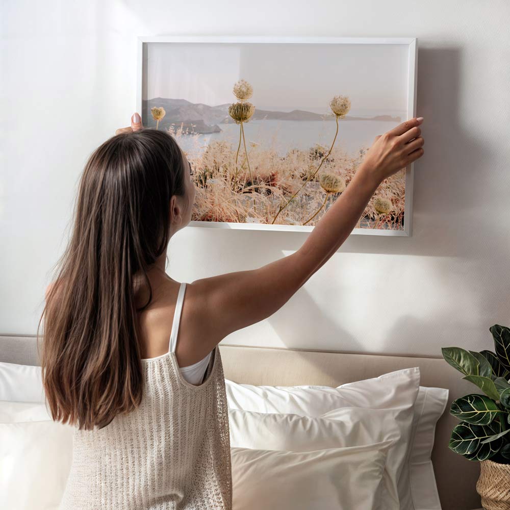 Milos Wild Flowers Art Print