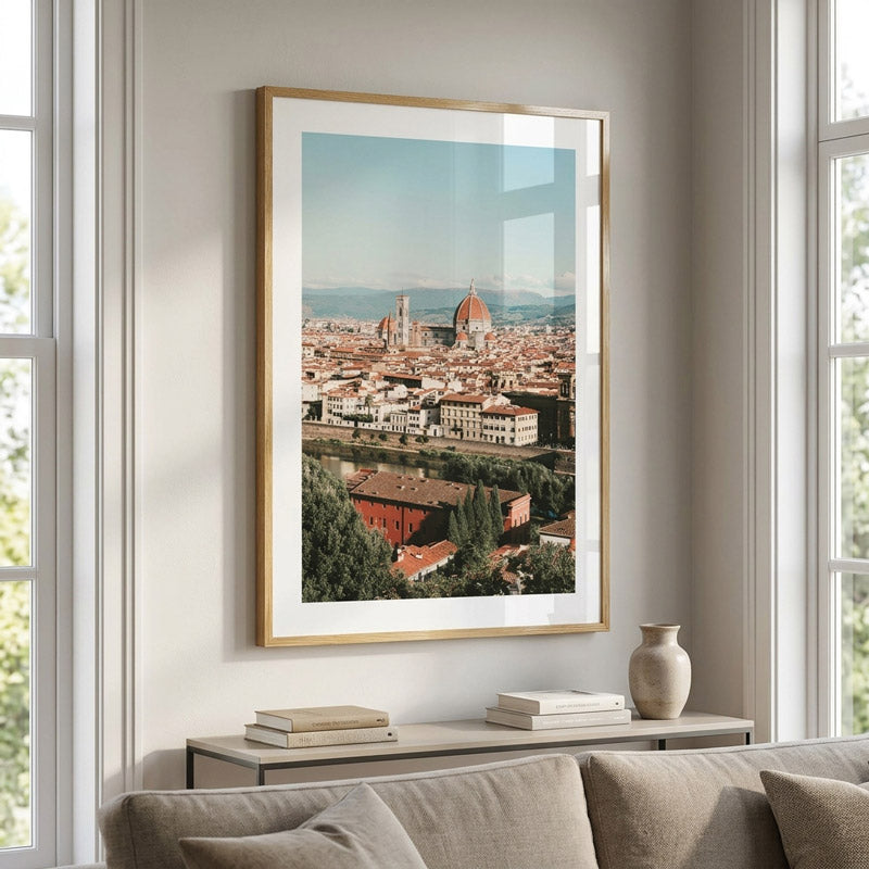 Florence Town Art Print