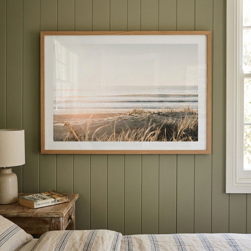 Main Beach Art Print