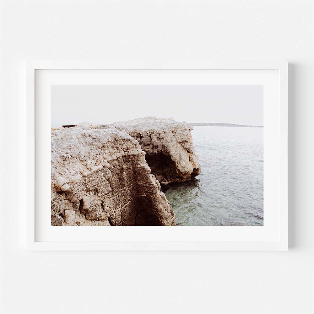 Golden Silence Sicily Art Print