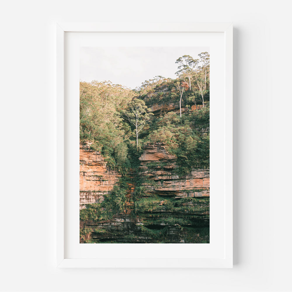 Green Wall Landscape: Stunning view of the Green Wall in the Blue Mountains, Australia, ideal for wall art collection
