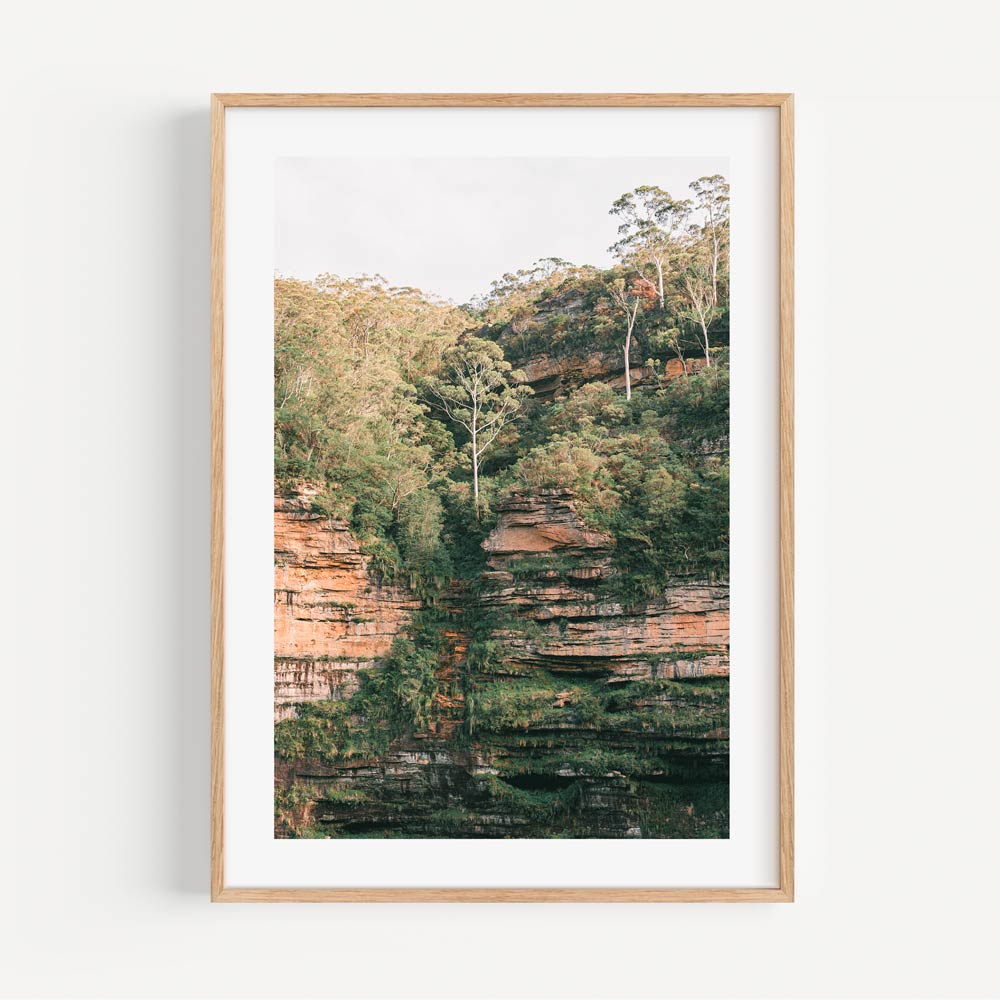 Nature Photography Artwork: Serene image of the Green Wall, ideal for wall display.