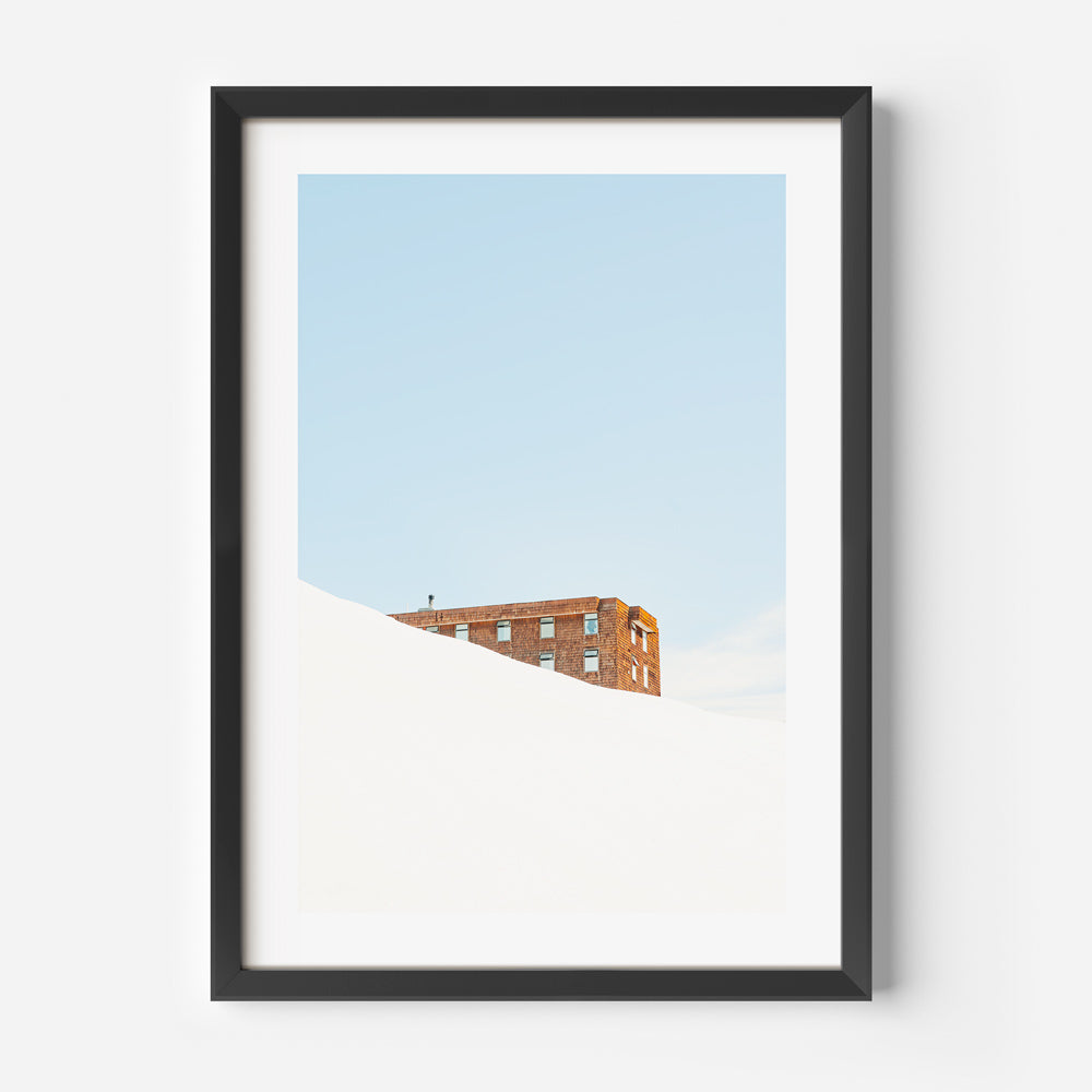Bring the enchanting snowscape of Valle Nevado, Santiago, Chile into your home with this exquisite canvas print.