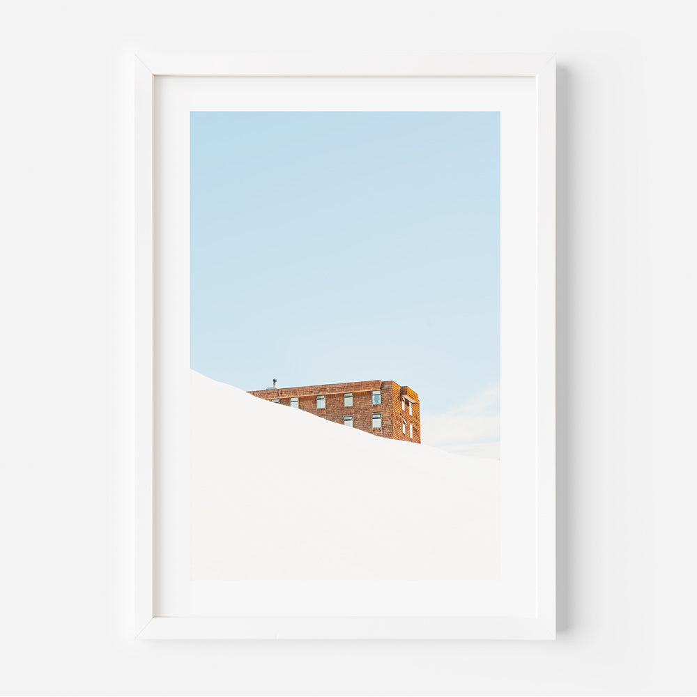 Immerse yourself in the winter wonder of Valle Nevado, Santiago, Chile with this captivating canvas print - perfect for home decor.